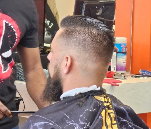 Medium and textured haircut styles